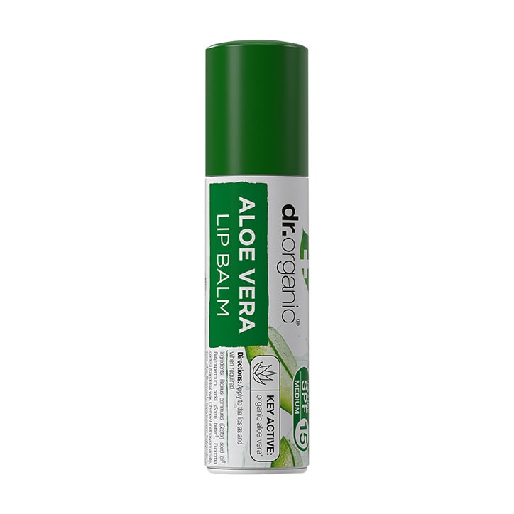 Dr Organic Aloe Vera Lip Balm 5.7ml